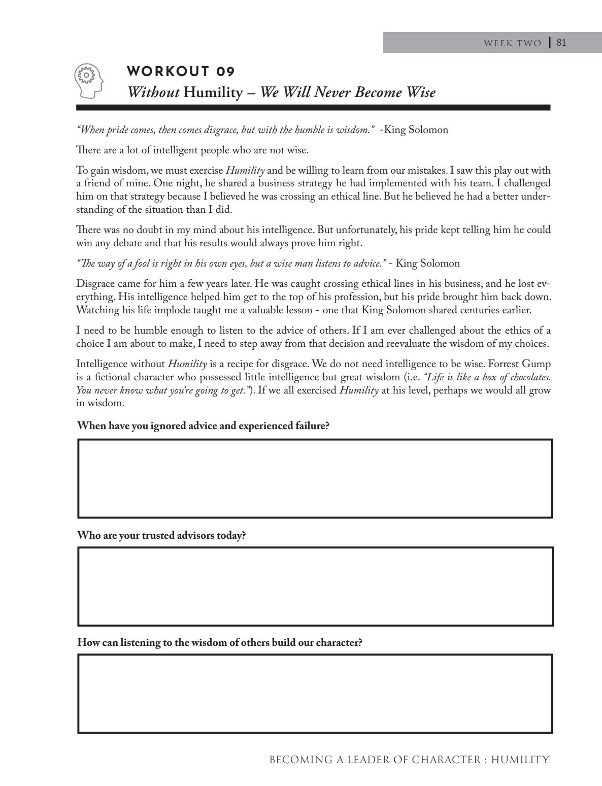 Leader of Character Companion Guide - 6 Months of Training and Development - Image 4