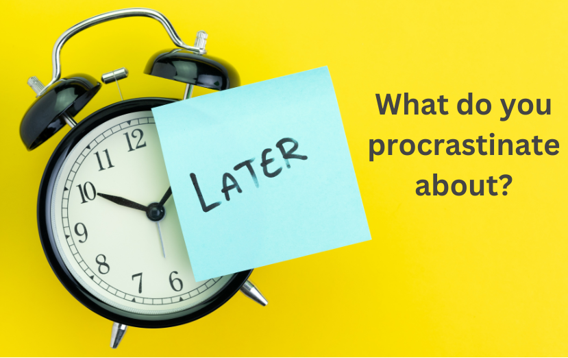 Quit Procrastinating! Just Do It!