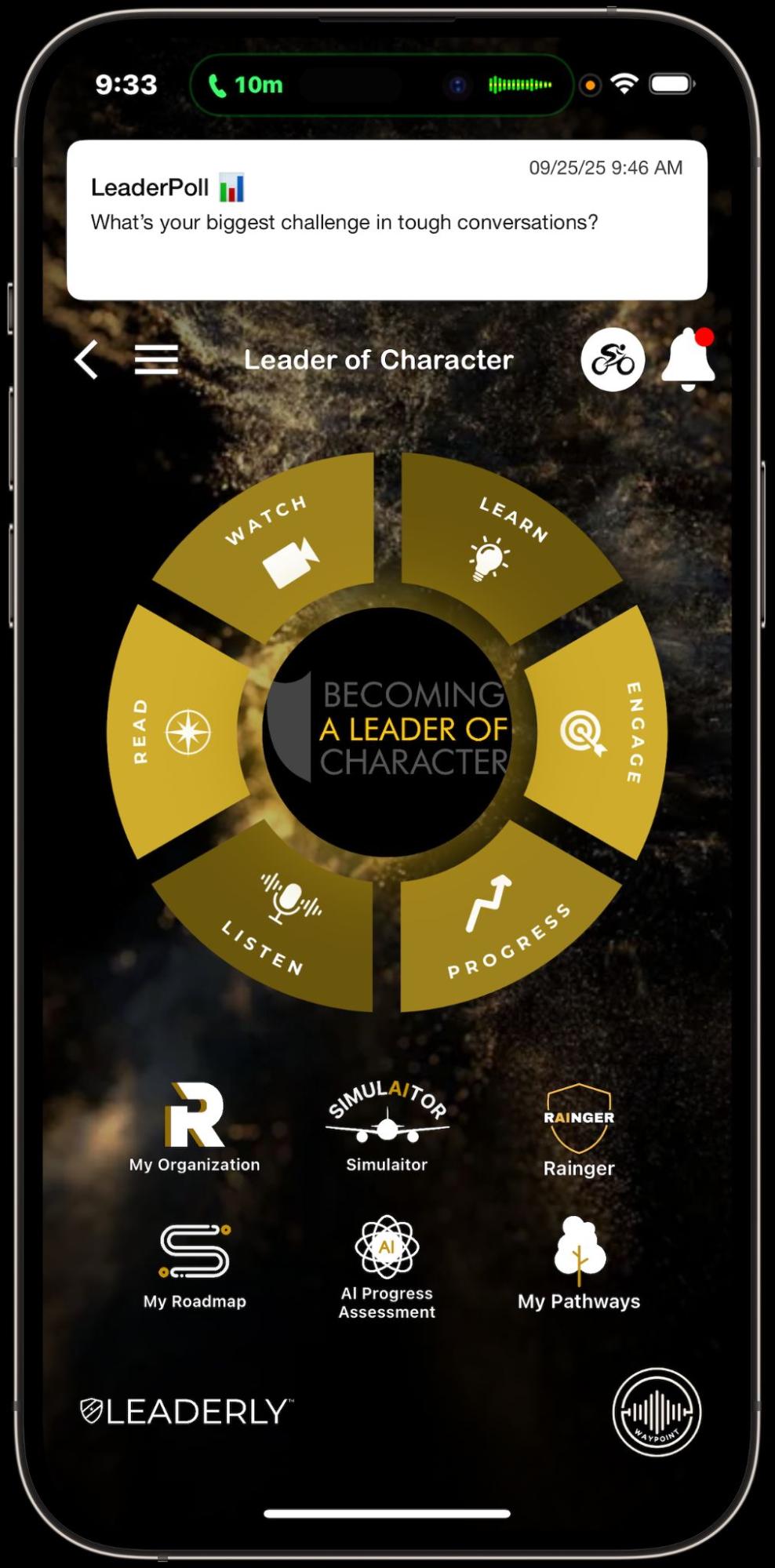 Becoming a Leader of Character APP